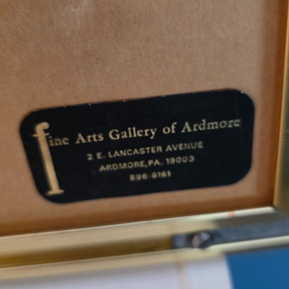 Greats of Tennis Matted Framed Print Signed Raymond 10 of 300 1976 - Picture 5 of 5